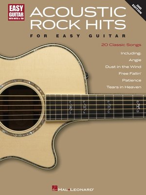 cover image of Acoustic Rock Hits for Easy Guitar  (Songbook)